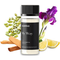 Scentia My Way Hotel Diffuser Oil Inspired By The 1 Hotel Miami Beach- 50 Ml 1.69 Fl Oz - Essential Oil Blend Sandalwood, Cedar & Lemon Notes For Aromatherapy Diffusers And Humidifiers
