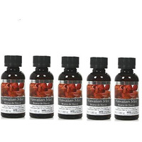 Hosley's Premium Hawaiian Mist Highly Scented Warming Oils-Box Of 5/55 Ml (1.86 Fl Oz) Ea. Bulk Buy. Ideal Gift For Weddings, Spa, Meditation, Bathroom Settings W1