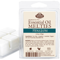 Fabulous Frannie Tension Pure & Natural Soy Candle Meltie/Tart/Melts Made With Pure Lavender, Peppermint, Rosemary And Grapefruit Essential Oils 2.5Oz