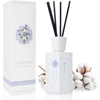 Aeviva Reed Diffuser Set, 6.7 Oz Clean Linen Scented Reed Diffusers For Home With Sticks, Home Fragrance Oil Scent Diffuser For Bathroom, Decor & Gift