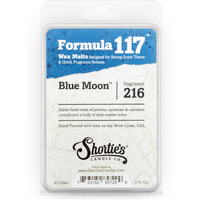 Shortie's Candle Company Blue Moon Wax Melts - Formula 117-1 Highly Scented 3 Oz. Bar - Made With Natural Oils - Fresh & Clean Air Freshener Cubes Collection