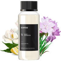 Scentia W Magic Hotel Diffuser Oil Inspired By W Signature Hotel - 120 Ml 4.06 Fl Oz - Aromatherapy Fragrance Inspired By 5-Star Hotels | Notes Of Bergamot, Lemongrass, Jasmine