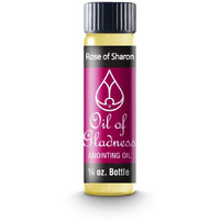 Oil Of Gladness Rose Of Sharon Anointing Oil - Oil For Daily Prayer, Ceremonies And Blessings - (1/4 Oz)