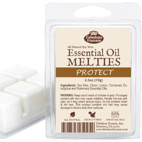 Fabulous Frannie Protect (Compared To Thieves) All Natural Pure Essential Oils & Soy Wax Meltie Tart (Cinnamon, Clove, Eucalyptus, Rosemary And Lemon) 2.5Oz