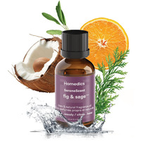Homedics Serenescent Fig & Sage Home Fragrance Oil, 15 Ml, For Use With Homedics Serenescent Mini Waterless Diffuser (Armh-680), Clean & Natural Everyday Collection