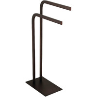 Kingston Brass Scc8005 Edenscape Pedestal Dual Towel Rack, 31.75 X 15.81 X 7.88, Oil Rubbed Bronze