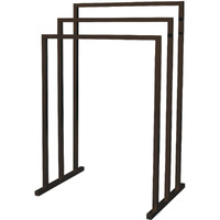 Kingston Brass Scc8285 Pedestal 3-Tier Steel Construction Towel-Rack, Oil Rubbed Bronze