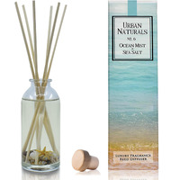 Urban Naturals Ocean Mist & Sea Salt Reed Diffuser Set | Made With Essential Oils & Real Botanicals | Decorative Air Freshener For Large Rooms | Beautiful Home D  Cor Makes A Great Gift