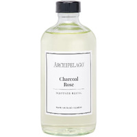 Archipelago Botanicals Charcoal Rose Reed Diffuser Oil Refill, Home Fragrance Oil For Diffuser, Long-Lasting Natural Home Fragrance, Diffuser Oil Scents, 7.85 Fl Oz