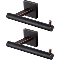 Kokosiri Toilet Paper Holder Oil Rubbed Bronze For Bathroom Kitchen Roll Holder Hold Mega Rolls Stainless Steel, 2 Pack, B2005Orb-2P