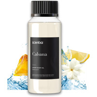 Scentia Hotel Diffuser Oil Inspired By The Ritz Carlton Hotel Scent - 120 Ml 4.06 Fl Oz - Essential Oil Blend Botanical Jasmine, Bergamot & Fresh Marine Notes For Aromatherapy Diffusers - Cabana
