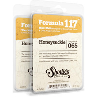 Pure Honeysuckle Wax Melts Multi Pack - Formula 117 - 2 Highly Scented 3 Oz. Bars (6 Oz. Total) - Made With Essential & Natural Oils - Flower & Floral Air Freshener Cubes Collection