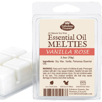 Fabulous Frannie Vanilla Rose Pure & Natural Soy Candle Meltie/Tart/Melts Made With Pure Vanilla & Palmarosa Essential Oils 2.5Oz