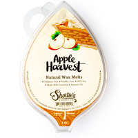Shortie's Candle Company Apple Harvest Natural Soy Wax Melts - 1 Highly Scented 3 Oz. Bar - Made With 100% Soy And Essential Fragrance Oils - Phthalate & Paraffin Free, Vegan, Non-Toxic
