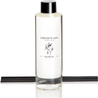 Chloefu Lan Gardenia Re  D Diffuser Refill 200Ml/6.76 Fl Oz, Natural Essential Scented Oil, Best For Aromatherapy, Spa And Home, 0% Alcohol, A Fresh Clean Scent, Free Set Of Diffuser Sticks