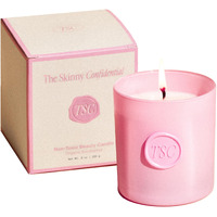 The Skinny Confidential Candle With Organic Eucalyptus Essential Oil - All-Natural Soy Wax Jar Candle - Non-Toxic Aromatherapy Candles For Home With Natural Cotton Wick - Paraben-Free & Non-Gmo