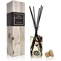 Urban Naturals Mountain Air Scented Fragrance Oil Reed Diffuser & Room Freshener | Golden Apples, Birch Wood, Fennel, Pear Eucalyptus, Mint & Aromatic Sage | Decorative Botanicals | Vegan | Usa Made
