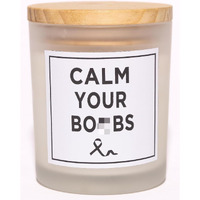 Funny Boob Candle, After Breast Surgery Gifts For Women, Calm Your Boobs, Birthday Gifts For Women, Mom, Wife, Sister, Girlfriend, Vanilla Scented Candle, Natural Soy Wax & Natural Essential Oils