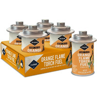 Diamond Ready-To-Use Orange Flame Torch Fuel-Mineral Oil, Citronella Scented, 8 Ounce Container For Outdoor Parties, Entertaining And Special Events | 4 Pack