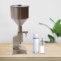 Akasping Pneumatic Liquid Filling Machine With Hopper 5-50Ml Stainless Steel Manual Filling Machine Bottle Filler Cosmetic Oil Filling Machine For Milk Water Juice Essential Oil Wine