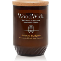 Woodwick Renew Large Candle Incense & Myrrh Scented Candles 13Oz Plant Based Soy Wax Blend Christmas Gift Made With Upcycled Materials And Essential Oils Up To 75 Hours Of Burn Time