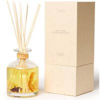 Benevolence La Reed Diffuser, Orange, Cedarwood & Clove Scent Diffuser For Home With Oil Diffuser Sticks | Sun Kissed Collection Diffusers For Home