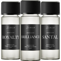Scentiment Designer Diffuser Oil Discovery Kit - Top 3 Luxury-Inspired Scents | Aromatherapy Fragrance Oils For Home & Office | Long-Lasting & Elegant Scent (3 X 20Ml)