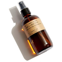 P.F. Candle Co. Amber & Moss Scented Room & Linen Spray (7.75 Fl Oz) Amber Glass Bottle, Fine Fragrance Oil, Quick Fabric And Air Refresher, Made In The U.S.A.