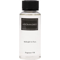Aroma360 Diffuser Oil - Midnight In Paris - Aromatherapy Essential Fragrance Oil - Sandalwood, Warm Virginia Cedar & Beautiful Iris - 120Ml 4.1 Fl Oz
