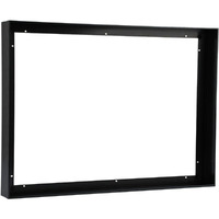 Akfado Floater Frame For 30X48 Canvas Paintings, Diy Metal Canvas Floating Frame For Portrait Landscape Oil Paintings, Canvas Frame For Art Show Gallery Wall Home Office Living Room Decor (Black)