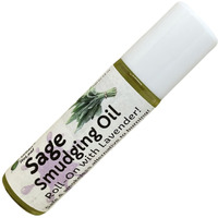 Urban Releaf Sage Smudging Oil Roll-On With Lavender! Cleansing, Energy, Clearing, Anointing, Blessing, Protection. Smokeless Alternative. 100% Natural, Vegan, Made Fresh In Usa
