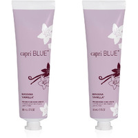Capri Blue Moisturizing Hand Creams Travel Size - Flora Edit Collection - Nourishing Hand Creams For Dry Cracked Hands With Jojoba Oil & Shea Butter - Skin Care (Havana Vanilla 3, Oz Pack Of 2)