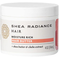 Shea Radiance Moisture Rich Hair Butter W/Unrefined Fair-Trade Shea Butter & Healing Essential Oils | 4Oz