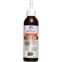 Isoplus Caffeine Stimulator Growth Oil - 4 Oz For Salon, Barbershop, And At Home Use