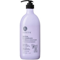 Luseta Biotin B-Complex Thickening Conditioner For Hair Growth And Strengthener - Hair Loss Treatment For Thinning Hair With Biotin Caffein And Argan Oil For Men & Women - All Hair Types 33.8Oz
