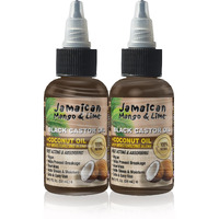 2Oz Jml Jamaican Black Castor Oil - Coconut Pack Of 2