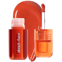 About-Face Blush Rush Liquid Blush - Hydrating, Buildable Formula With Jojoba Oil, Hyaluronic Acid, And Squalane - Long-Lasting Dewy Finish - Vegan & Cruelty-Free (Pit Stop - Orange Peach)