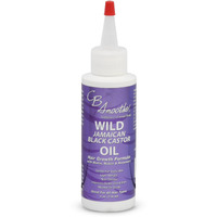 Cb Smoothe Wild Jamaican Black Castor Oil - Hair Growth Formula With Biotin, Niacin & Rosemary - Promotes Scalp Circulation & Natural Growth - Lightweight, Non Greasy Formula - 4Oz Bottle