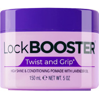 Style Factor Lock Booster Twist & Grip Braid Gel (5 Oz.) With Lavender Oil - Strong Hold, Flake-Free, Frizz-Free Hair Braiding Gel For Defined & Long-Lasting Twists, Locs & Braids