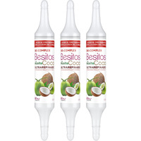 Bio Complex Coconut Oil Capsules 3Pack - 0.61 Oz Each, Deep Moisturizing Hair Treatment For Repair, Hydration, And Strengthening