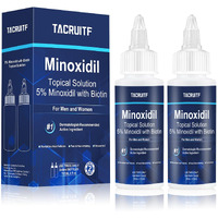 5% Minoxidil With Biotin, Hair Growth Treatment, Minoxidil Hair And Beard Growth Oil, Minoxidil For Men And Women, Supports Thicker And Fuller Hair & Beard (4 Fl Oz, 2 Month Supply)