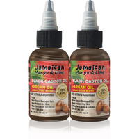 2Oz Jml Jamaican Black Castor Oil - Argan Pack Of 2
