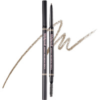 Lilybyred Skinny Mes Brow Pencil | Korean 1.5Mm Ultra-Slim Tip Eyebrow Pencil, Natural Hard Formula, Fine Hair-Like Strokes, Oil-Control, Sweat-Resistant, Long-Lasting, 0.005 Oz. (05 Taupe Brown)