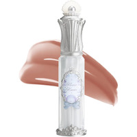 Flower Knows Shell's Jewel Nourishing Shimmer Lip Glaze - Mocha Nude,Multidimensional Shimmer,Lip Oil Care & Juicy Shine,All-Day Hydration, Soft & Glistening Lips,0.16 Fl. Oz(P08 Coconut Latte)