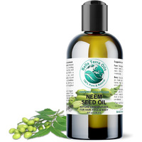 Bella Terra Oils - Organic Neem Seed Oil 8 Oz - Harnessing The Power Of Organic Neem Seeds, Rich In Stearic Acid, A Luxurious Elixir For Natural Skin Care