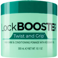 Style Factor Lock Booster Twist & Grip Braid Gel (10.1 Oz.) With Rosemary Oil- Strong Hold, Flake-Free, Frizz-Free Hair Braiding Gel For Defined & Long-Lasting Twists, Locs & Braids