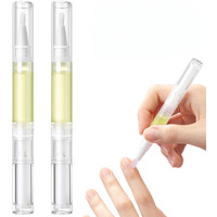 Radiant Nail Growth Oil, Nail Strengthener, Cuticle Oil For Nails, Moisturize Strengthen Nail Care Oil, Finger Edge Manicure Nourishing Pen, Anti-Hangbnail Removal, Nail Skin Edge Care (Lemon)