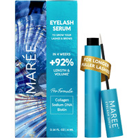 Maree Eyelash Serum To Grow Lashes & Brows - Eye Lash Serum For Eyelash Growth Without Prostaglandin - Rapid Enhancing Lash Growth Eyebrow Boost Oil - S  Rum De Pestaas Suero Para Pestaas Crecimiento