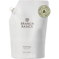 Branch Basics Gel Hand Soap Refill - 32Oz Pouch | Plant & Mineral-Based Formula With Aloe, Chamomile & Meadowfoam Oil | Fragrance-Free, Gentle & Safe For Sensitive Skin