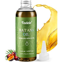 Fadelo Batana Oil - Dr Sebi Organic Oil For Hair Growth, 100% Raw Pure Natural From Honduras, Deeply Nourishing Scalp For Thicker & Stronger Hair, 4.05 Fl Oz